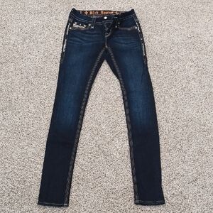 Rock Revival Women's Dark Indigo Skinny Jeans